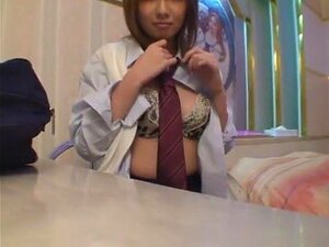 Horny Japanese girl Kana Narimiya in Fabulous Gangbang, Lingerie JAV movie